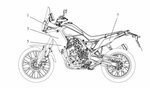 YAMAHA TENERE 700 sticker BW3-F173E-00