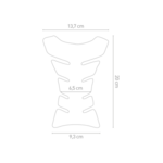 Chaft Tankpad transparant universeel