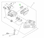 Support Pad Yamaha 5VK-F5919-20
