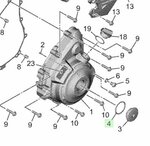 Yamaha O-RING 93210-357A3