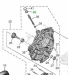 Yamaha Lager Koppelingsstift 93315-21570