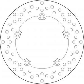 BREMBO REMSCHIJF BRAKE DISC, 68B407H8