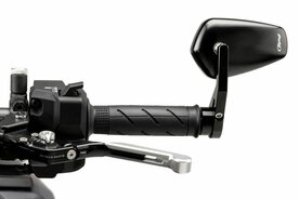 Puig Stuureind spiegel model Bond zwart  (Per stuk)