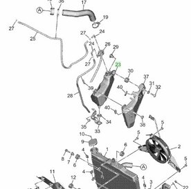 Koelvloeistof Reservoir BMB-21871-00