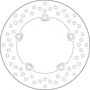 BREMBO REMSCHIJF BRAKE DISC, 78B40843