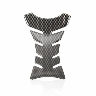 Tankpad carbon look universeel