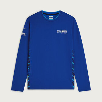 Paddock Blue Team T-shirt met lange mouwen voor heren Exeter