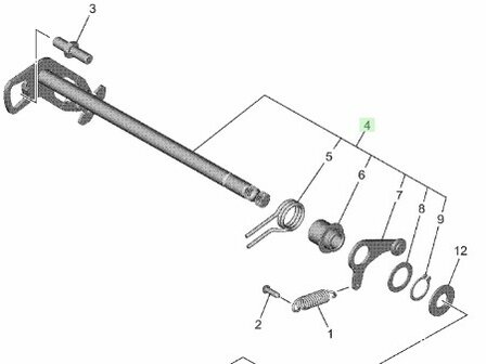 CP2 Schakel As 1WS-18101-00