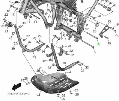 Yamaha Blokbout 90105-10219