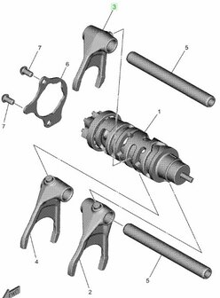 CP2 Schakelvork 1 1WS-18512-00