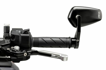 Puig Stuureind spiegel model Bond zwart  (Per stuk)