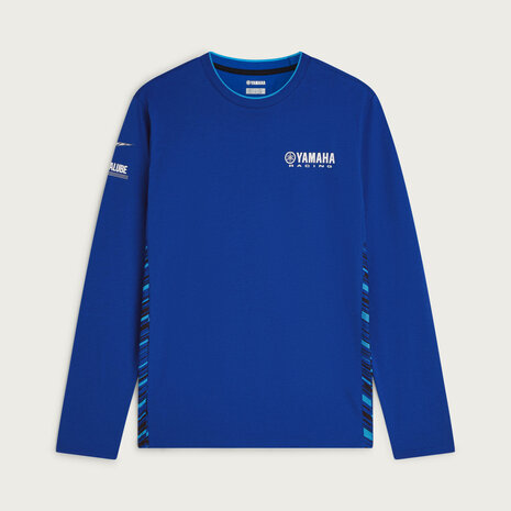 Paddock Blue Team T-shirt met lange mouwen voor heren Exeter