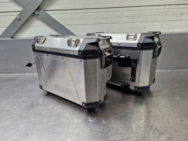 Yamaha Adventure zijkoffer set Aluminium