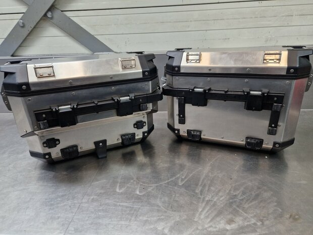 Yamaha Adventure zijkoffer set Aluminium