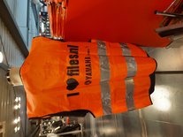 Fluor hesje 'I Love Files' van Yamaha & KNMV XL