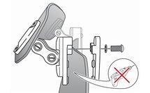 Puig Opzetruit verstelbaar transparant model Clip-On