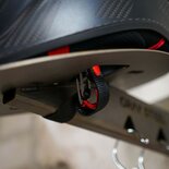 Gray steel X5 helmet & gear wall mount Gun Metal