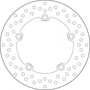 BREMBO REMSCHIJF BRAKE DISC, 78B40843