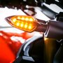 Yamaha LED-richtingaanwijzers Carbon Matt