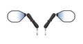 RAM Tough-Mirror (DoubleTake) Spiegelset Lange Arm L+R Adapter